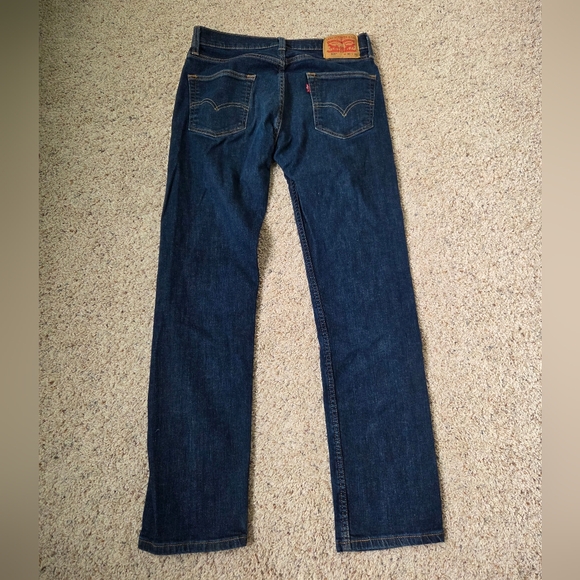 Levi's 513 Slim Straight Men's Jeans - Picture 3 of 7